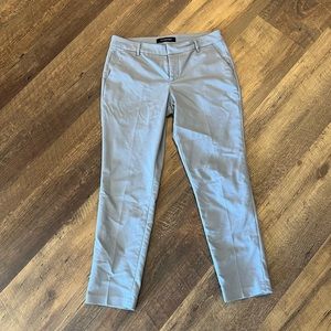 Liverpool ankle dress pant woman’s size 29/8 straight leg gray medium rise